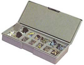 Chessex Figure Storage Boxes: Role Playing Games (RPGs) - Small Figure Carrying Cases - 25mm Humanoids - 14 Figure Capacity