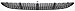 OE Replacement Mercedes-Benz E320/E350 Front Bumper Grille (Partslink Number MB1036106)