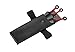 DAZCOS Unisex Adult Three Sizes Black Cosplay Bag Halloween Costume Anime Accessories (Small_6 inches)