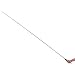 Anself Outdoor Stainless Steel Telescopic Flagpole Flag Pole for Teachers' Pointer Tour Guide Banner 79