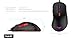 Gamerz GMZ-M3 DPI 6 LED Lights Optical Wired Gaming Mouse, Black/Red