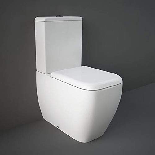 RAK Metropolitan Close Coupled BTW Toilet Including Soft Close Seat Modern New