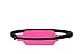 SPIbelt Kids No-Bounce Belt with Hole for Insulin Pump, Medical Devices or Headphones for Active Kids! (Hot Pink with Black Zipper)