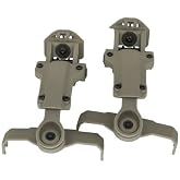 The Mercenary Company ArmorMason Rear Helmet Rail Attachment Kit Compatible with M-LOK, MSA Sordin &amp; TCI Liberator Headsets