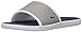 Lacoste Men's L30 Sport Slide Flip Flop, Gray/Navy, 11 M US