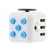 Official Stress Cube (5 Colors) by TheStressCube.com - A Fidget Cube for Adults and Children with Anxiety, Stress, ADD & ADHD (Blue Moon (White/Blue))