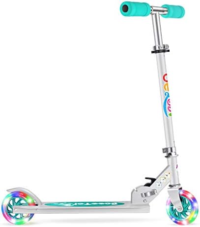 2 wheel scooter with lights