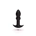Tantus Sex/Adult Toys Perfect Plug Plus Vibrating Butt Plug - 100% Ultra-Premium Flexible Silicone Glossy Prostate Massager, Waterproof, Anal Stimulation, Pleasure for Men, Women, Couples - Black
