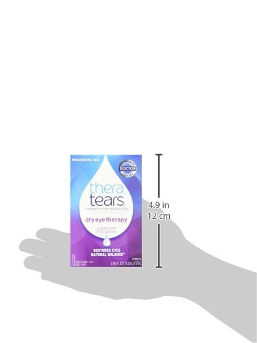Thera Tears Lubricant Eye Drops, (pack of 2) - Thumbnail 5