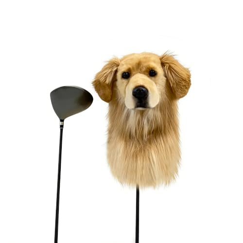 Golden Retriever Golf Club Head Cover