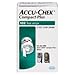 Accu Chek Compact Plus Blood Glucose Test Strips, 51 Count (Pack of 2)
