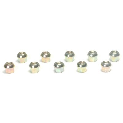 Click Here to See More Images 14Mm-1.5 Ball Socket Open End Nuts For 5 Lug Centerline Or 5 Lug Btr / Empi Rims - Pack Of Ten