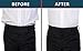 Super Belt for Formal and Professional Attire - Keeps Shirt Tucked In, One Size, Black