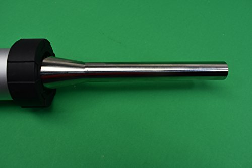 3/4" Sausage stuffing tube for Jerky Gun, Shooter, Cannon. STAINLESS STEEL 2 1/16" BASE DIAMETER. For converting your jerky cannon into a sausage stuffer. - Thumbnail 5