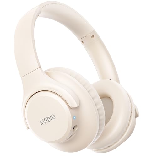 KVIDIO Over-Ear Wireless Headphones with Mic