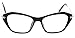 SOOLALA Womens Quality Fashion Alloy Arms Readers Eyeglass Frame Cat Eye Reading Glasses