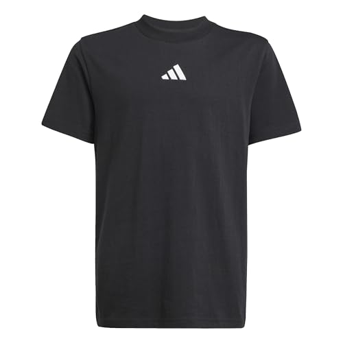 Mixte Enfant Essentials Shirt, Black/White, 11-12 Years
