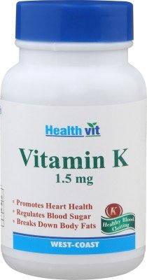 Healthvit Vitamin K 1.5 mg - 60 Capsules