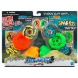 Beyblade Beywheelz Battler Shadow Crawl Brawl (W-07A Shadow Fortune Zarafa and W-31 Claw Slammer Drago), 2-Pack