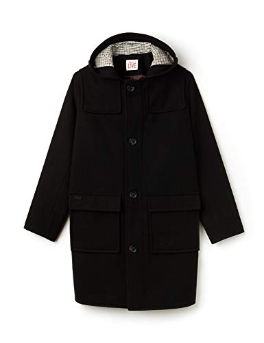 Lacoste Men's Semi-Length Coat With Hood Black in size Medium