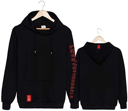 CHAIRAY Kpop BTS 2018 World Tour Hoodie Jimin Suga Jungkook V Sweater