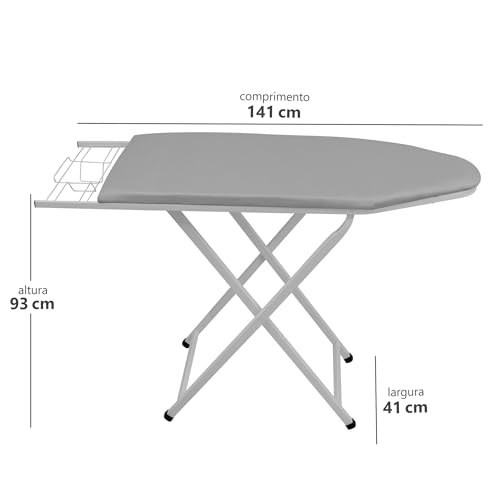 Mesa Tabua de Passar Suprema Extra Açomix