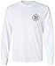 Joe's USA Koloa Surf Long Sleeve Black Marlin Cotton T-Shirts. Regular, Big & Tall