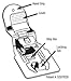 Secure® Portable Door Safety Lock - Great for Home, Travel, Students