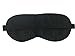 Amint Super Smooth Colorfast Silk Sleep Mask Eye Mask for Sleeping with Soundproof Ear Plugs Green,7.9″*3.5″thumb 2