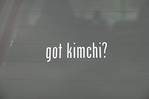 Got Kimchi? Decal / Sticker (5", Matte White)