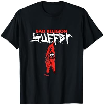 Amazon.com: Bad Religion Official Crossbuster Logo T-Shirt Tees