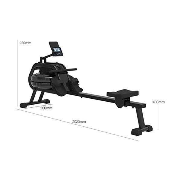 MGIZLJJ-Rowing-Machines-Water-Resistance-Rowing-Machine-Home-UseSimulate-Underwater-Sound-Indoor-RowerFoldable-Rowing-MachineAPP-Intelligent-Controlwith-LCD-DisplayDisplay-TimeSpeedDistanceCa MGIZLJJ Rowing Machines, Water Resistance Rowing Machine Home Use,Simulate Underwater Sound Indoor Rower,Foldable Rowing…