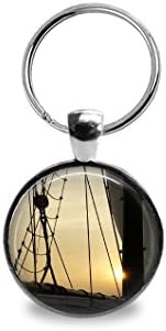 Sailboat Mast Keychain