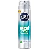 NIVEA Men Fresh Kick Shaving Foam, 200ml