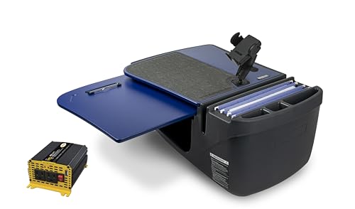 AutoExec GripMaster Car Desk for Your Vehicle Workstation and Mobile Office, Bl…