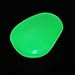 100 Glow in the Dark Pebbles Stones for Walkway Yellow Green / Decorative Gravel for Your Fantastic Garden or Yard