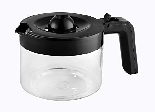 Venga! VG CCG 3006 Kaffeemaschine mit Mahlwerk – 750 W, Glas, Kunststoff, Edelstahl, 850 ml, Schwarz – Bild 5