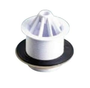 Macdee Rifiuti per orinatoio a cupola in plastica da 1 1/4