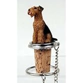 Conversation Concepts Airedale Terrier Bottle Stopper