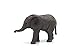 MOJO African Elephant Calf Realistic International Wildlife Hand Painted Toy Figurine