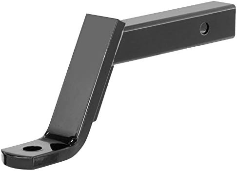 Prime Steel 18108 Black 6" Drop 4" Rise Ball Mount ( - 10.25-Inches Long 7.5K - 2-Inch Receiver - Black)