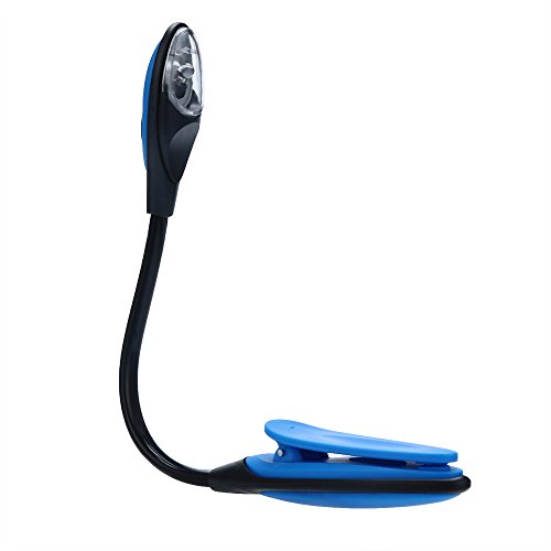â¤Ywoowâ¤â¤ , Fine Convenient Portable Travel Book Reading Light Lamp Mini LED Clip Booklight