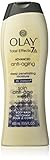 Olay Total Effects Advanced Anti-Aging, Deep Penetrating Moisture Body Wash with VitaNiacin for Younger-Looking Skin - 13.5 Fl Oz, Pack of 2