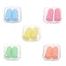 COSMOS Random Color Soft Foam Hearing Protection Earplugs (5 Pairs)