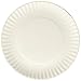 Nicole Home Collection 200 Count Everyday Dinnerware Paper Plate, 9-Inch, White primary