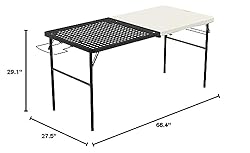 Lifetime Folding Tailgate Table with Grill