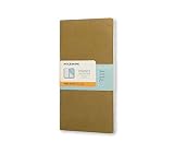 Moleskine Chapters Journal, Slim Large, Ruled, Tawny Olive, Soft Cover (4.5 x 8.25)