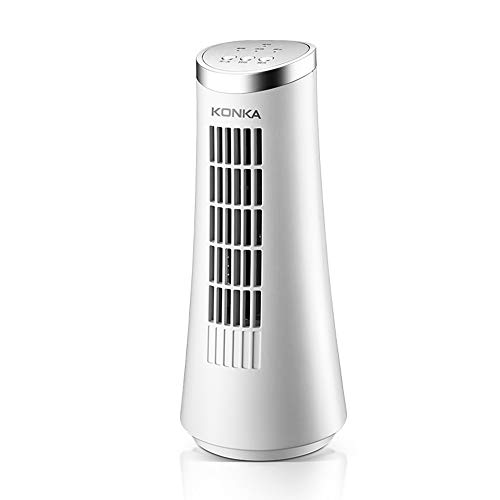 Personal Air Conditioner Fan, Bladeless Electric Mini Portable Air Conditioner Fans, Left Right Head Shaking, for Office Desktop