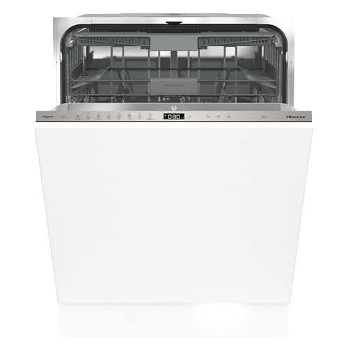 HV673B60 - Lavavajillas 60Cm, Encastre, Clase B, CAPACIDAD 16, Conectividad WiFi,3 Niveles de Lavado,Entrada de Agua Caliente, Lavado Rápido 15', Integrable