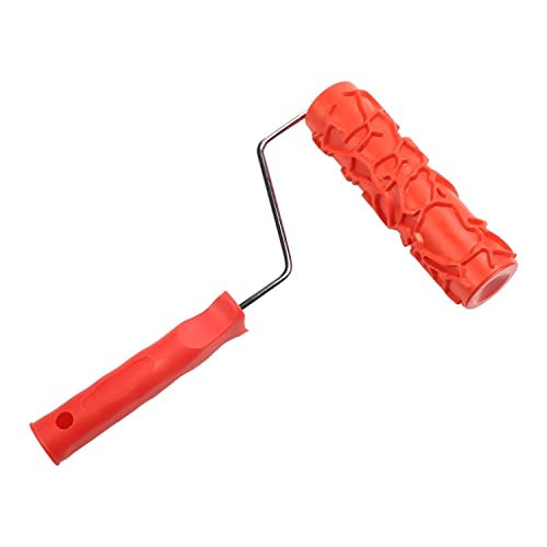 Juvielich Texture Roller Ceiling Texture Roller Red Color Portable